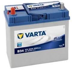 Batterie De Démarrage Varta Blue Dynamic B24RS B34 12V 45Ah / 330A