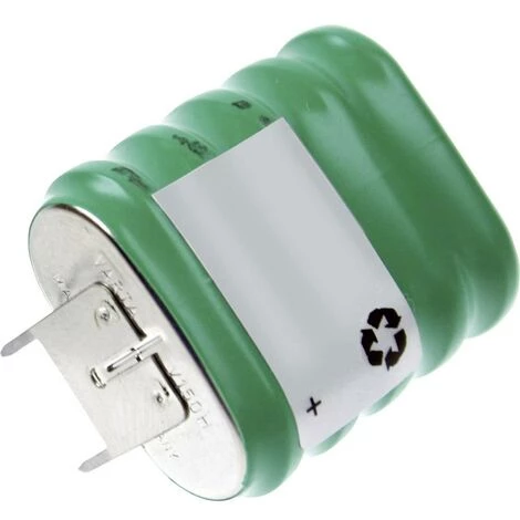 Varta V5/600HR-SLF++/- Pile Bouton Rechargeable 600H NiMH 600 MAh 6 V 1 Pc(s) 1 Varta V5/600HR-SLF++/- Pile Bouton Rechargeable 600H NiMH 600 MAh 6 V 1 Pc(s)