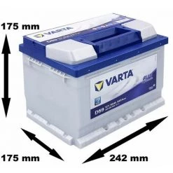 Batterie Varta Blue Dynamic D59 12v 60ah 540A 560 409 054 -France VARTA Soldes Boutique 11631785 3