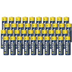 Piles Alcalines INDUSTRIAL PRO Mignon (AA) - 40 Pièces Varta