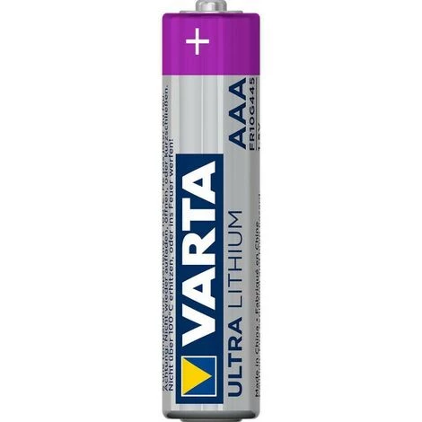VARTA Batterie Au Lithium AAA 4-Plaquette 2 VARTA Batterie Au Lithium AAA 4-Plaquette – Image 2