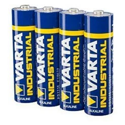 Varta Industrial AA - Batterie à Usage Unique - AA - Alcaline - 1,5 V - 4 Pièce(s) - 2600 MAh (04006 211 354)
