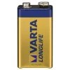 Varta Longlife Extra 9V Bloc - Single-use Battery - Alcaline - 9 V - 1 Pièce(s) - Bleu - Jaune - 9V (04122 101 411)