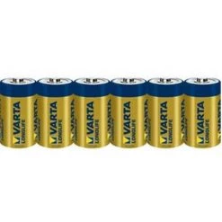 Varta 4114 - Single-use Battery - C - Alcaline - 1,5 V - 6 Pièce(s) - Bleu - Jaune (04114 101 306)