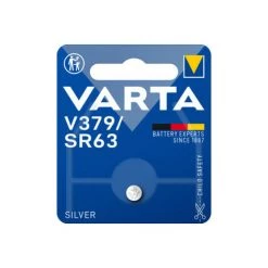 Varta Pile Pour Montre 1.55V-12mAh V379 SR521, 1 Pièce En Blister (00379 101 401)