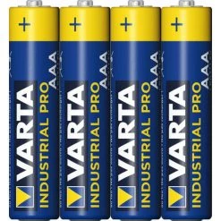 Varta Industrial AAA - Single-use Battery - AAA - Alcaline - 1,5 V - 4 Pièce(s) - Bleu (04003 211 304)