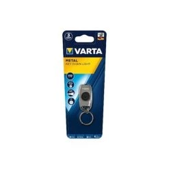 LAMPE VARTA LED METAL KEY CHAIN LIGHT (piles Incluses)