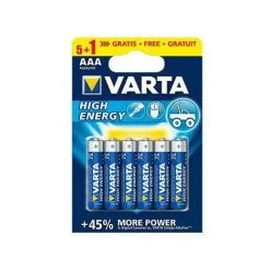 Blister De 5+1 Piles Lr03 Varta