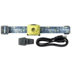 Lampe Frontale LED Varta Outd.Sp. Ultralight H30R Lime à Batterie 100 Lm 18631201401