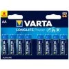 8 Piles LR6 AA VARTA Long Life