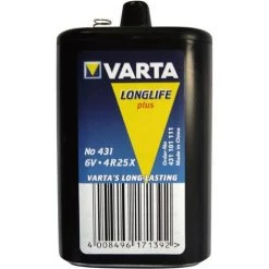 Batterie 4r25x Salina Longlife 6 Volts 8500ma Dock Terminal Varta 431101111