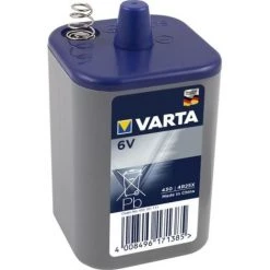 Varta 1 Pile 4LR25 - 2 Alcaline Métal à Vis 6V 33Ah