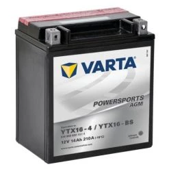 Batterie Varta Powersports AGM YTX16-4 - 12V 14Ah 210A