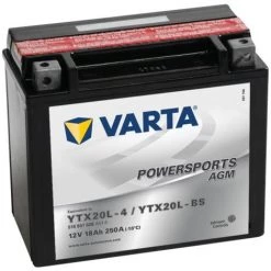 Batterie Varta Powersports AGM YTX20L-4 - 12V 18Ah 250A