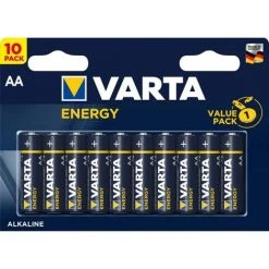 Varta Energy 10 Piles Alcalines AA -France VARTA Soldes Boutique 24739266 3