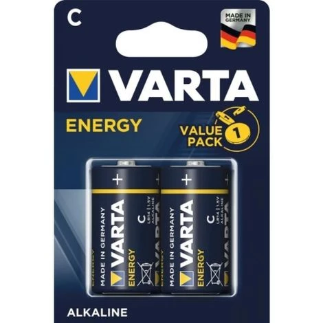 Varta Energy 2 Piles Alcalines C 1 Varta Energy 2 Piles Alcalines C