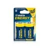 BOÎTE 10 Piles LR20 D Sous Blister VARTA ENERGY Alcaline