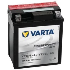 Batterie Varta Powersports AGM YTX7L-4 - 12V 6Ah 100A