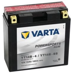 Batterie Varta Powersports AGM YT14B-4 - 12V 13Ah 190A