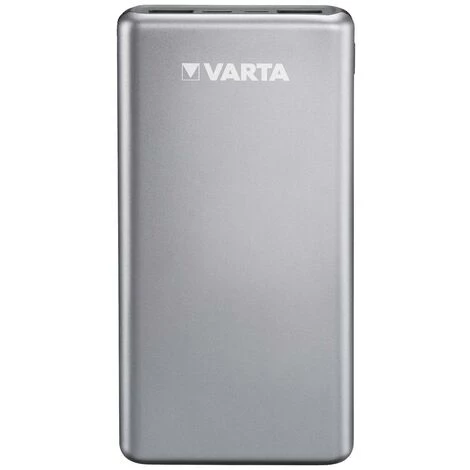 Varta Power Bank Fast Energy 15000 Powerbank (batterie Supplémentaire) 15000 MAh Quick Charge 3.0 LiPo USB-C® Gris 1 Varta Power Bank Fast Energy 15000 Powerbank (batterie Supplémentaire) 15000 MAh Quick Charge 3.0 LiPo USB-C® Gris