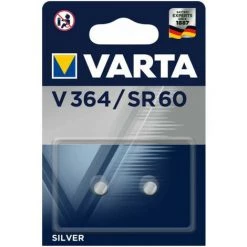 VARTA 2 Piles Montre SR60 - V364 (364101402)