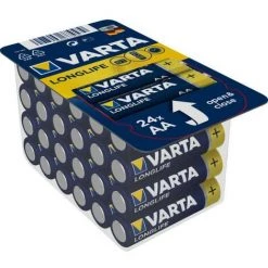 VARTA 24 Piles Alcaline LR6-AA (4106301124)