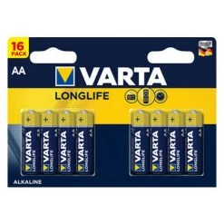 VARTA 16 Piles Alcaline LR6-AA (4106214416)