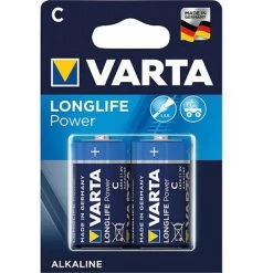 VARTA High Energy Piles V 4914 Blister B2, Baby 1,5V LR14 Emballage 2 Pieces