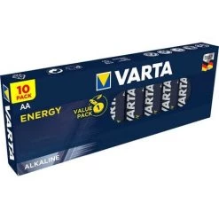 Pile LR6 (AA) Alcaline(s) Varta 4106229410 ENERGY AA Value Pack 10 1.5 V 10 Pc(s) -France VARTA Soldes Boutique 4414990 3