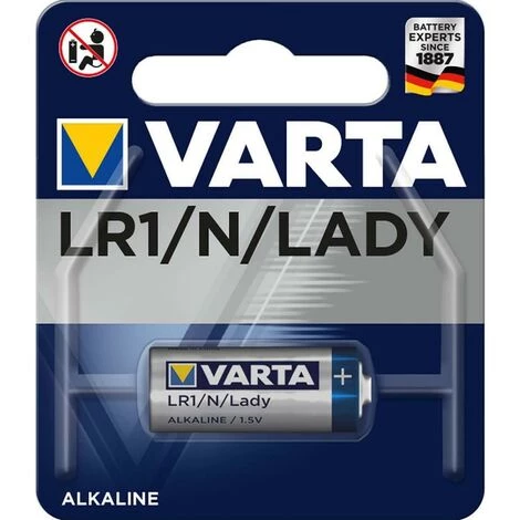 VARTA Pile Alcaline LR1 1.5 V 1-Blister 1 VARTA Pile Alcaline LR1 1.5 V 1-Blister