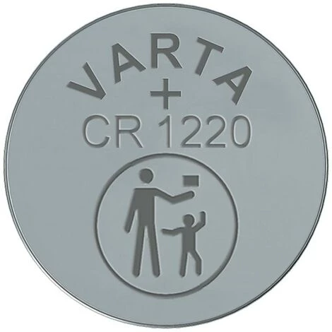 VARTA Pile Bouton Au Bouton Lithium CR1220 3 V 1-Blister 2 VARTA Pile Bouton Au Bouton Lithium CR1220 3 V 1-Blister – Image 2