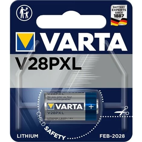 VARTA Batterie Au Lithium 4SR44 6 V 1-Blister 1 VARTA Batterie Au Lithium 4SR44 6 V 1-Blister