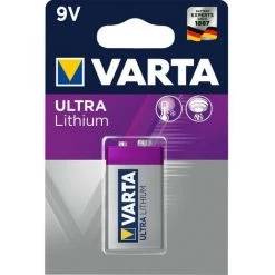 VARTA Batterie Au Lithium 9V 9 V 1-Blister
