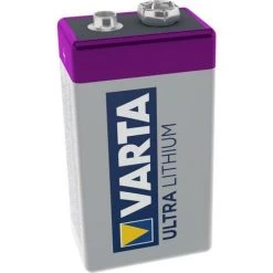 VARTA Batterie Au Lithium 9V 9 V 1-Blister -France VARTA Soldes Boutique 5140542 3