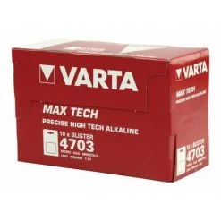 VARTA Pile Alcaline AAA 1.5 V Max Tech 4-Blister -France VARTA Soldes Boutique 5140577 4