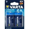 VARTA Piles Alcalines D 1.5 V High Energy 2-Blister