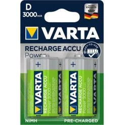 VARTA Batterie Rechargeable NiMH D 1.2 V 3000 MAh 2-Blister