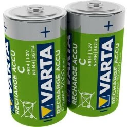 VARTA Batterie Rechargeable NiMH D 1.2 V 3000 MAh 2-Blister -France VARTA Soldes Boutique 5140587 3