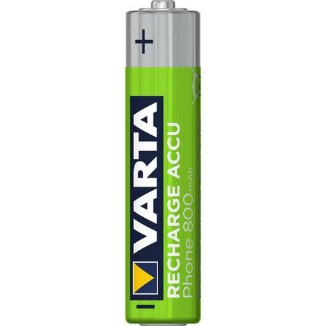 VARTA Batterie Rechargeable NiMH AAA 1.2 V 750 MAh 2-Blister 2 VARTA Batterie Rechargeable NiMH AAA 1.2 V 750 MAh 2-Blister – Image 2