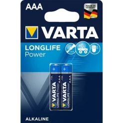 VARTA Pile Alcaline AAA 1.5 V High Energy 2-Blister