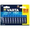 Varta VARTA Piles Alcalines LR6 / AA 8 + 2 Offertes (04906 121 410)