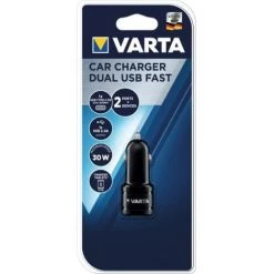 VARTA Chargeur Allumecigare 1224 V USB Type C USB A