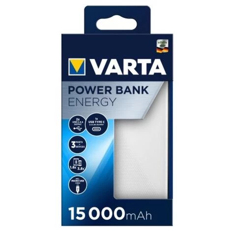 VARTA Batterie Rechargeable Power Bank Energy 10000 MAh 3 VARTA Batterie Rechargeable Power Bank Energy 10000 MAh – Image 3