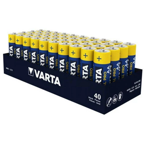 Varta Batterie Alkaline Mignon - Battery - Mignon (AA) (04006 211 354 PACK) 1 Varta Batterie Alkaline Mignon - Battery - Mignon (AA) (04006 211 354 PACK)
