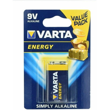 Varta ENERGY TRANSISTOR 9V - Battery - 9V-Block (BAVA 4122) 1 Varta ENERGY TRANSISTOR 9V - Battery - 9V-Block (BAVA 4122)