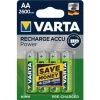 Varta Rechargeable ACCU AA 2600mAh - Batterie Rechargeable - Hybrides Nickel-métal (NiMH) - 1,2 V - 4 Pièce(s) - 2600 MAh - Vert - Argent (05716 101 404)