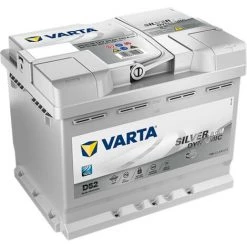 VARTA D52 Silver Dynamic AGM 560 901 068 Batteries Voiture 60Ah