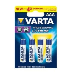 Varta PROF. LITHIUM AAA/4ER (06103 301 404 PACK)