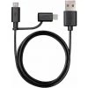Varta Kabel 2in1 USB Micro & C 1M Charge/Sync - Cable - Digital (57948101401)