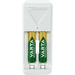 Varta Akku Universal Ladegerät, Mini Charger - Inkl. Akkus, 2x AAA, Retail (57656201421)